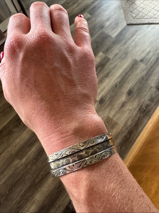 Jewelry - Authentic Sterling Silver Western Cuff Bracelet